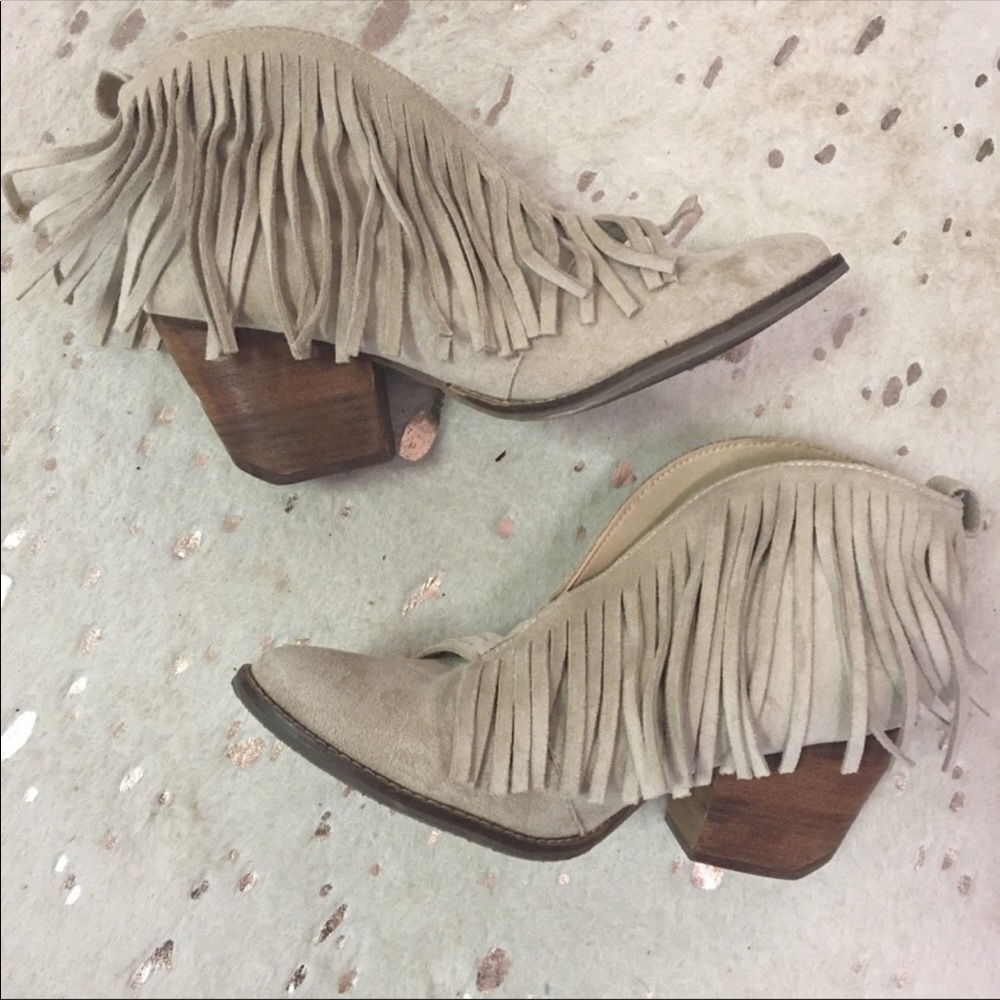 Matisse Fringe booties